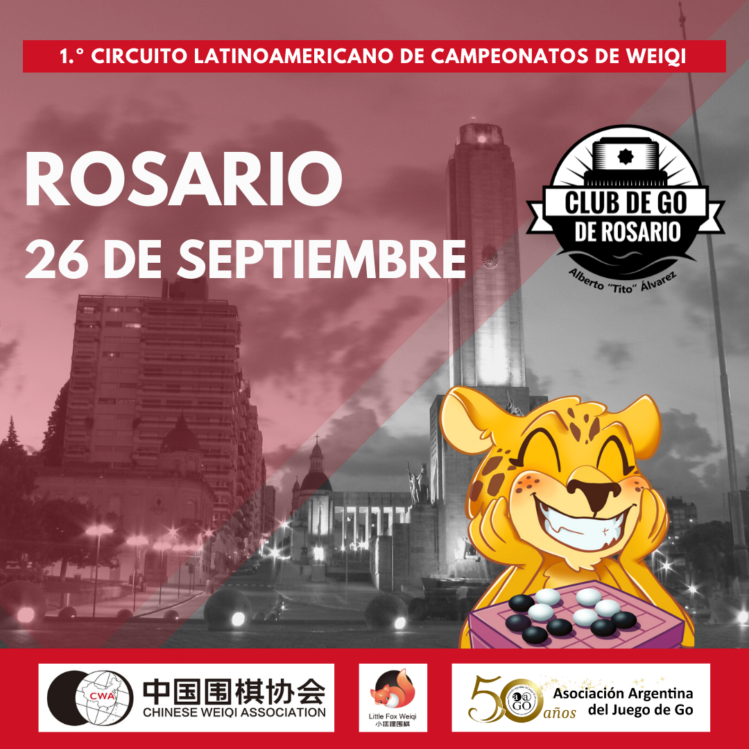 1.º Circuito Latinoamericano de Campeonatos de Weiqi - Serie Argentina - Clasificatorio regional Rosario - 2021